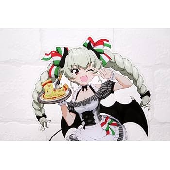 ガルパン アンチョビ　アクリルスタンド　セット ガールズ＆パンツァー 戦車道大作戦！]アクリルスタンド
